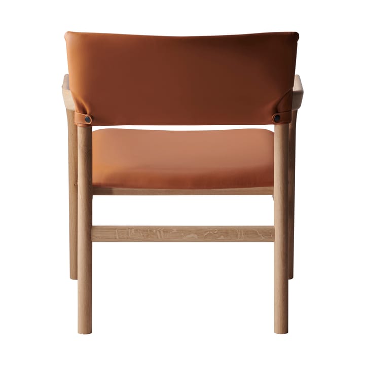 Fauteuil Vyn avec dossier rembourré, Monocoat natural-Elmosoft 43283 Gärsnäs