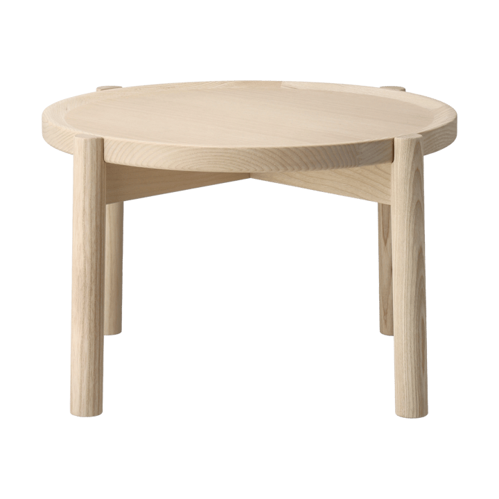 Table basse Elna, Frêne-blanc-Ø40 cm Gärsnäs