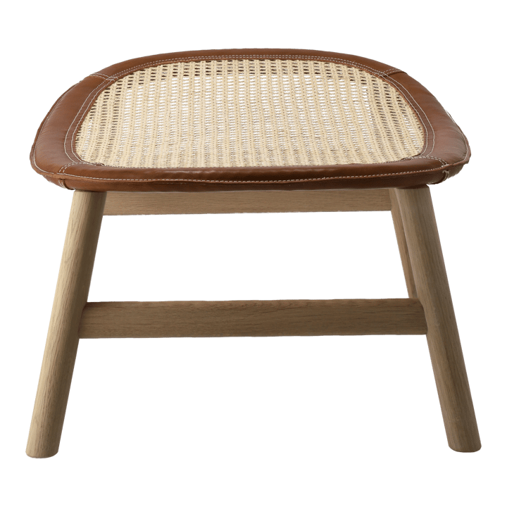 Tabouret Dandy, Chêne-naturel-cuir Tärnsjö cognac Gärsnäs