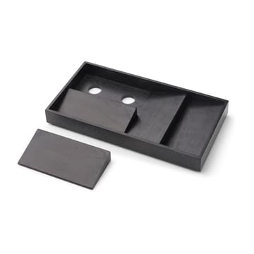 Plateau avec rangement Duune organizer 4 - Noir - Gejst