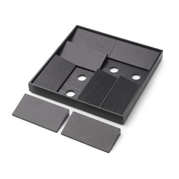 Plateau avec rangement Duune organizer 8 - Noir - Gejst