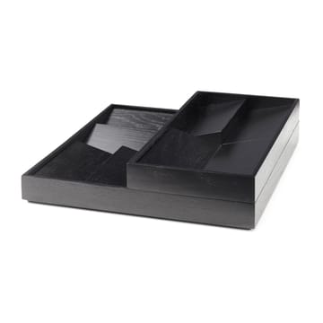 Plateau avec rangement Duune organizer 8 - Noir - Gejst