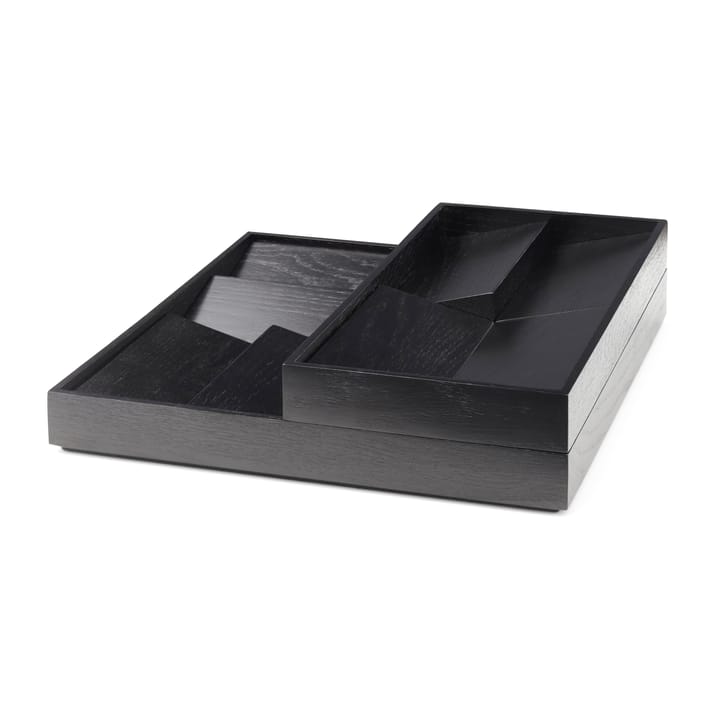 Plateau avec rangement Duune organizer 8, Noir Gejst