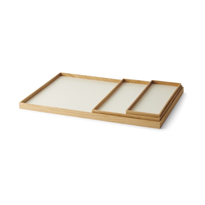 Plateau moyen Frame 23,2x34 cm, Chêne-beige Gejst