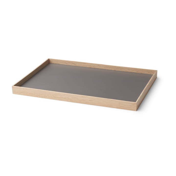 Plateau moyen Frame 23x34 cm, Chêne-gris clair Gejst