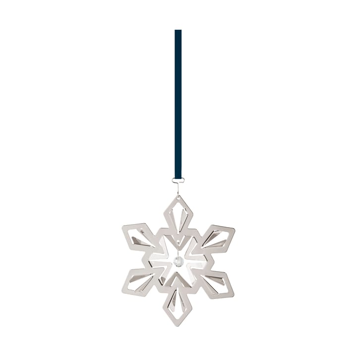 Ornement de Noël flocon de neige 2024, Plaqué palladium Georg Jensen