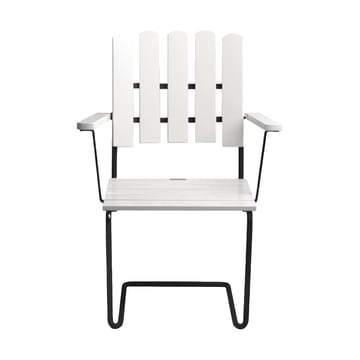 Fauteuil A2 - Laque blanche chêne-noir - Grythyttan Stålmöbler