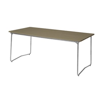 Table à manger B31 170 - Vert clair chêne-acier galvanisé - Grythyttan Stålmöbler