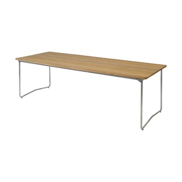 Table à manger B31 230 cm - Chêne huilé - pieds galvanisés - Grythyttan Stålmöbler