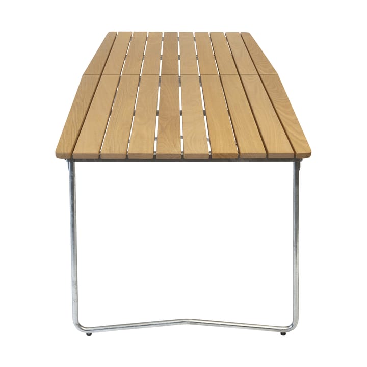 Table à manger B31 230 cm, Chêne huilé - pieds galvanisés Grythyttan Stålmöbler