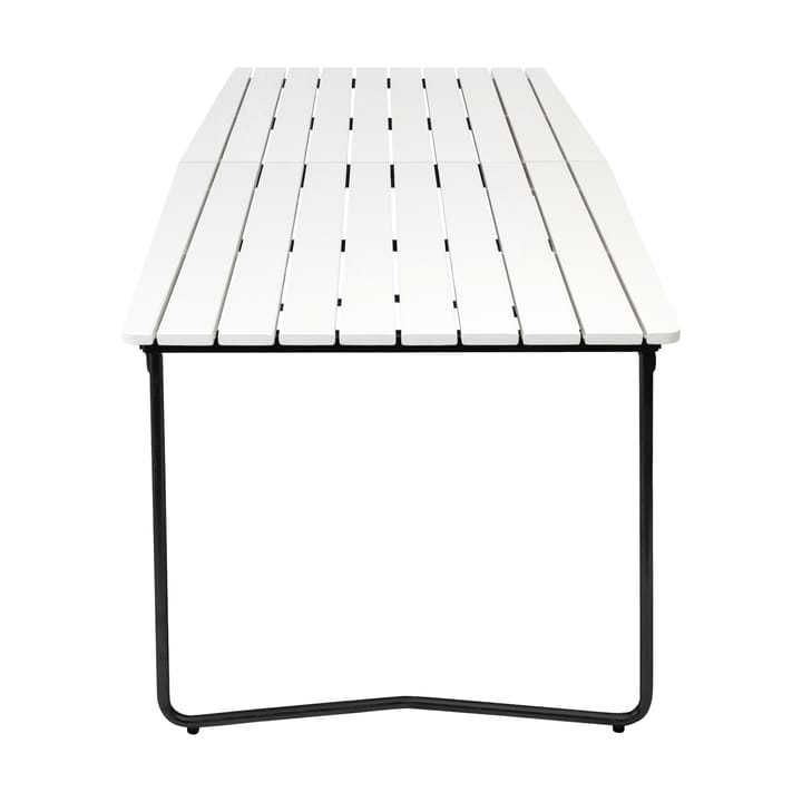 Table à manger B31 230 cm, Chêne laqué blanc-noir Grythyttan Stålmöbler