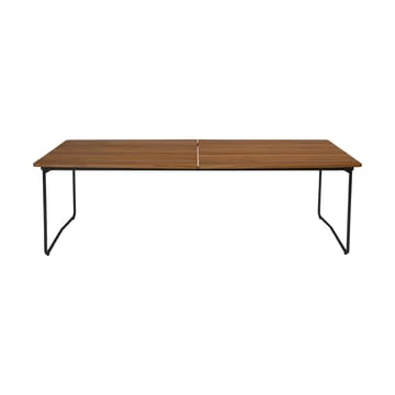 Table à manger B31 230 cm - Teck non traité-noir - Grythyttan Stålmöbler