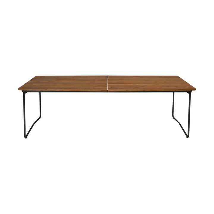 Table à manger B31 230 cm - Teck non traité-noir - Grythyttan Stålmöbler