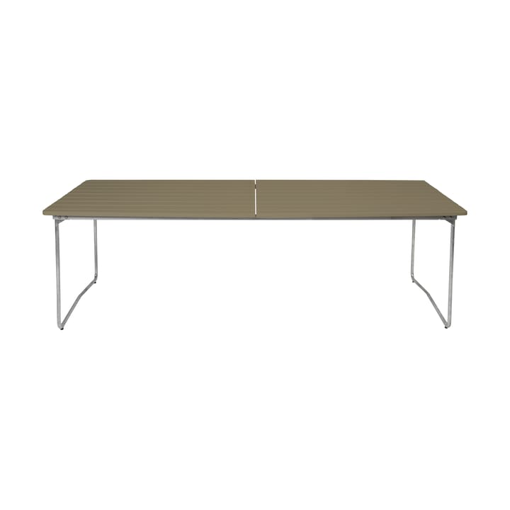 Table à manger B31 230 cm - Vert clair chêne-acier galvanisé - Grythyttan Stålmöbler