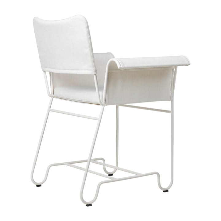 Chaise à accoudoirs Tropique, White semi matt-Leslie 06 GUBI