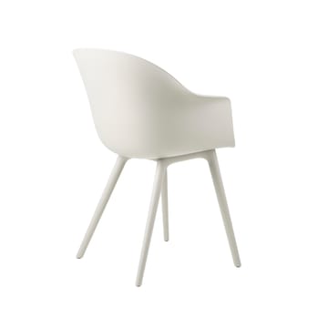 Chaise Bat Plastic - alabaster white - GUBI