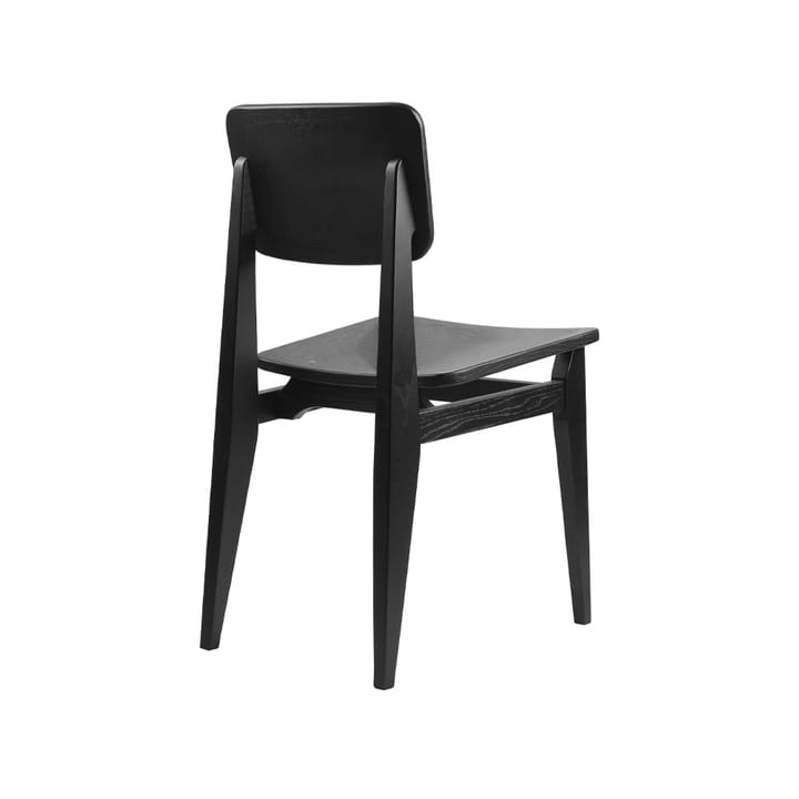 Chaise C-Chair, black stained oak GUBI