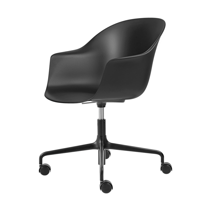 Chaise de bureau Bat Meeting Chair - Black-black - GUBI