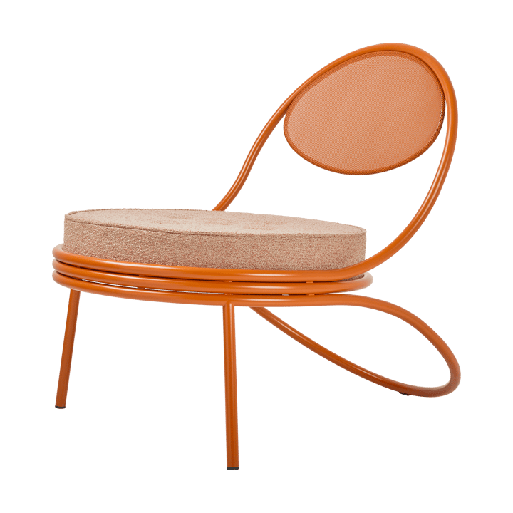 Copacabana Outdoor Lounge Chair assise rembourrée - Lorkey limonta 44-international orange - GUBI