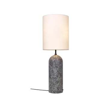 Lampadaire Gravity XL - marbre gris/blanc, high - GUBI