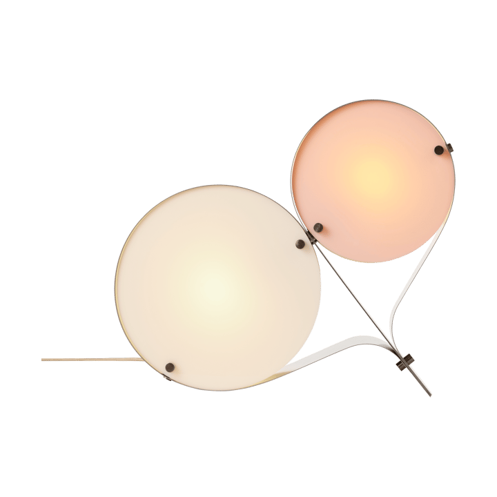 Lampe de table Coppia - Ivory & blush - GUBI