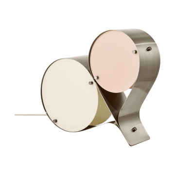 Lampe de table Coppia - Ivory & blush - GUBI