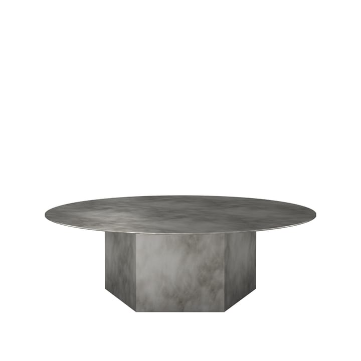 Table basse Epic Steel - Misty grey, Ø110cm - GUBI