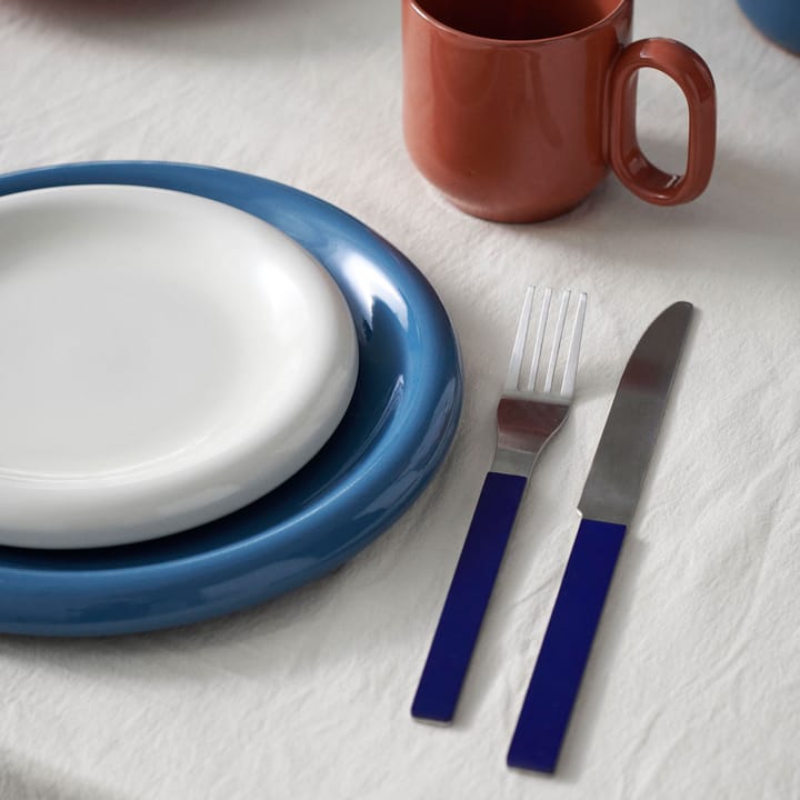 Assiette Barro Ø24 cm lot de 2, Dark blue HAY