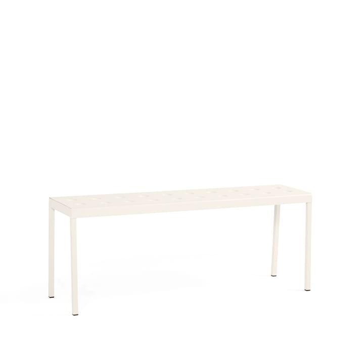 Banc Balcony - chalk beige, 119,5 cm - HAY