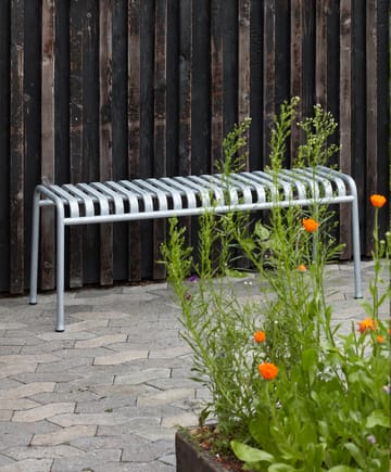 Banc Palissade 120x42 cm - hot galvanized - HAY