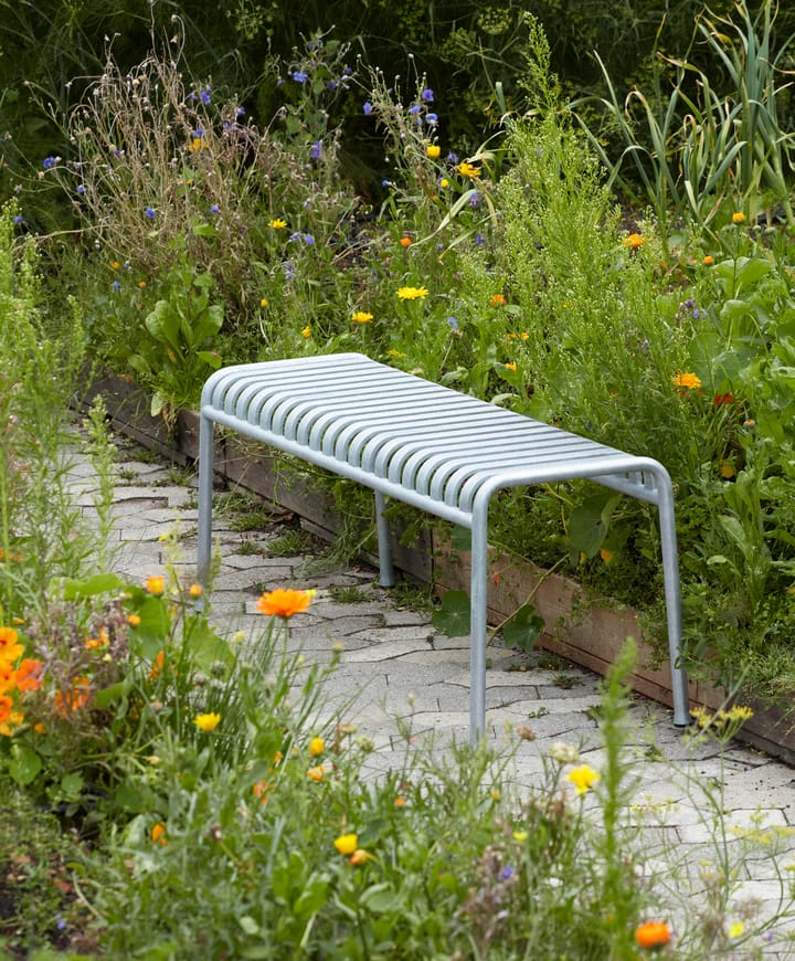 Banc Palissade 120x42 cm, hot galvanized HAY