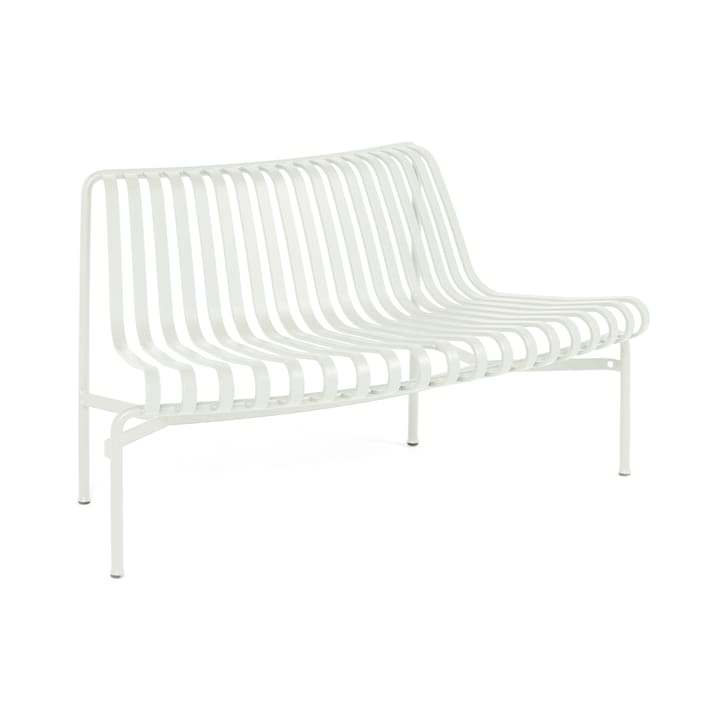 Banc Palissade Dining Park avec dossier courbé - Cream white - HAY