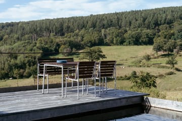 Banc Traverse Dining avec accoudoirs - Oiled ash - HAY