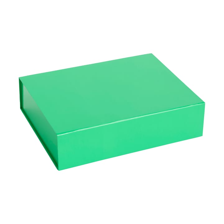 Boîte avec couvercle Colour Storage S 25,5x33 cm - Vibrant green - HAY