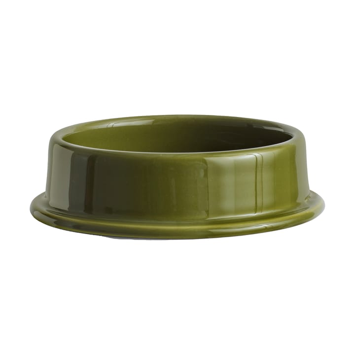 Bougeoir Column Candleholder M 11 cm - Army green - HAY