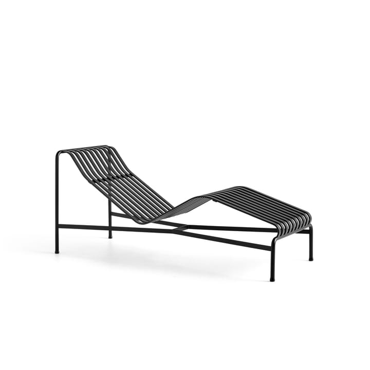 Chaise longue Palissade, anthracite HAY