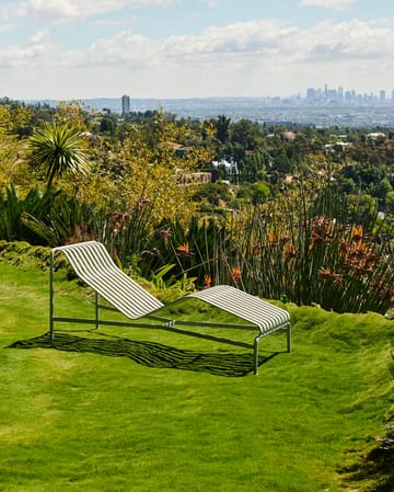 Chaise longue Palissade - sky grey - HAY