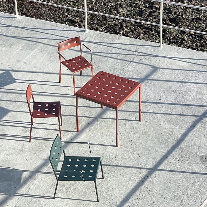 Chaise lounge Balcony, desert green HAY