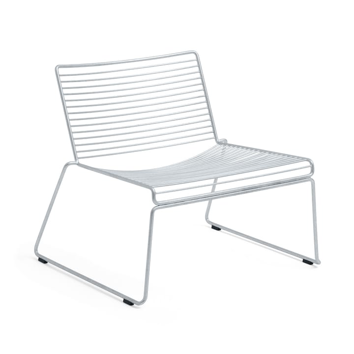 Chaise lounge Hee sled base - Galvanized - HAY