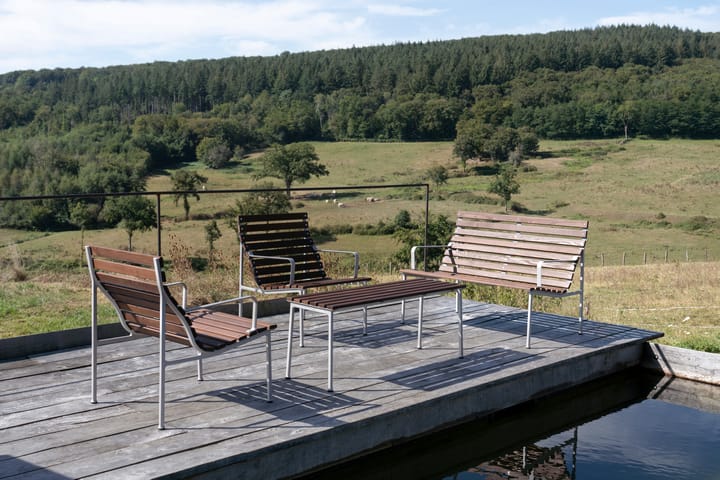 Chaise Lounge Traverse Lounge, Oiled ash HAY