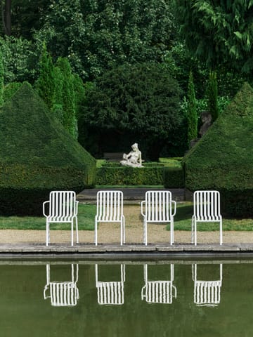 Chaise Palissade avec accoudoirs - Cream white - HAY