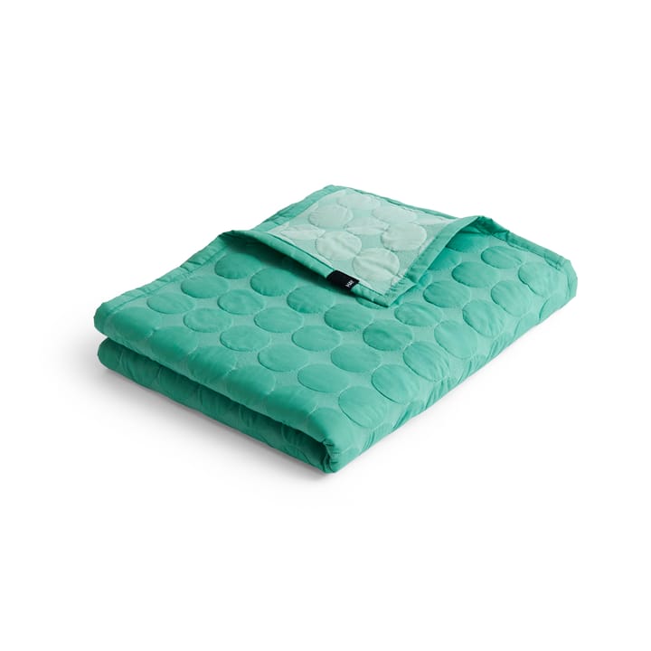 Couvre-lit Mega Dot organic 195x245 cm - Sea green - HAY