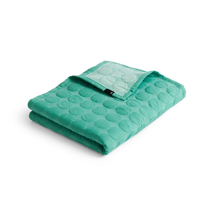 Couvre-lit Mega Dot organic 260x260 cm - Sea green - HAY