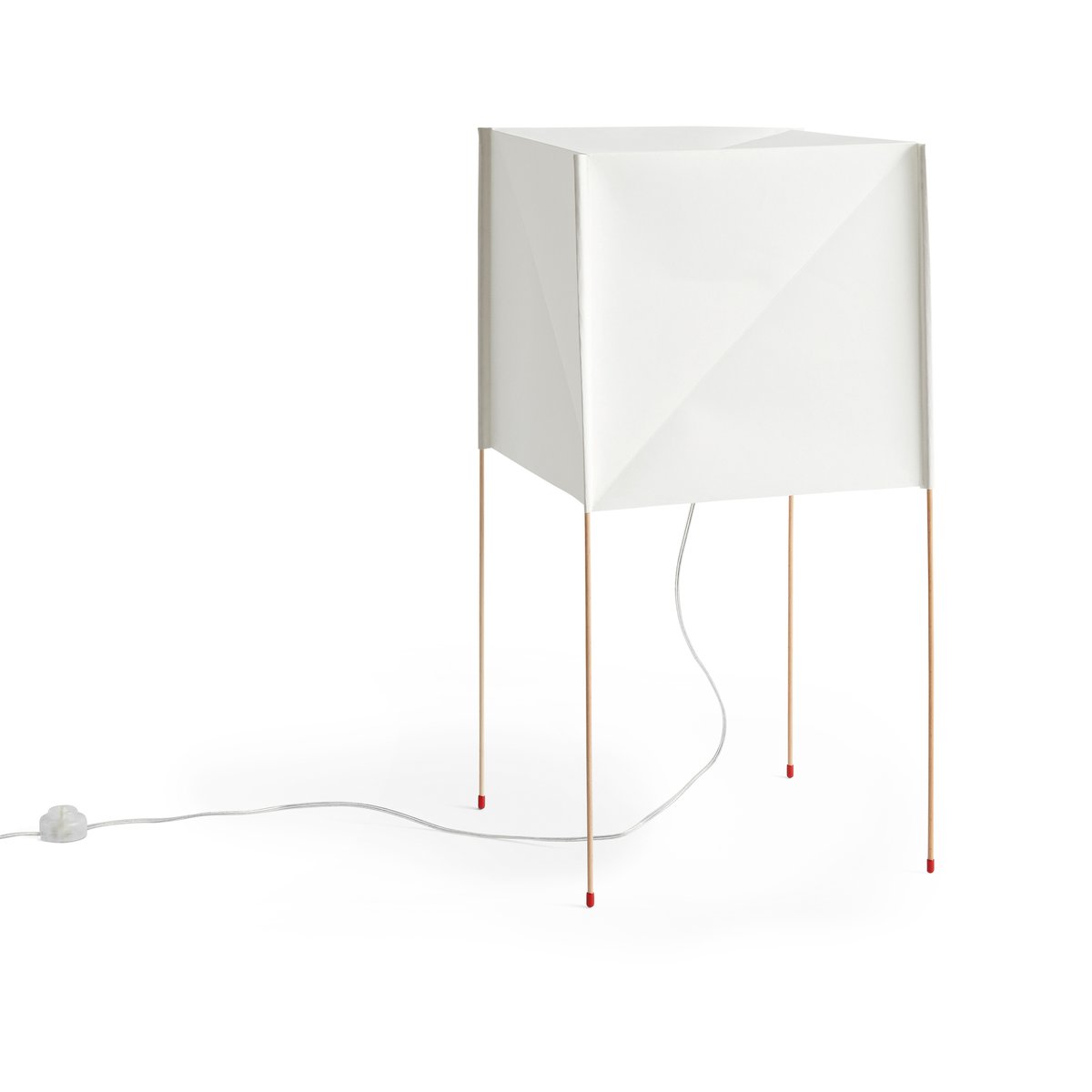 HAY Lampe sur pied Paper Cube Blanc
