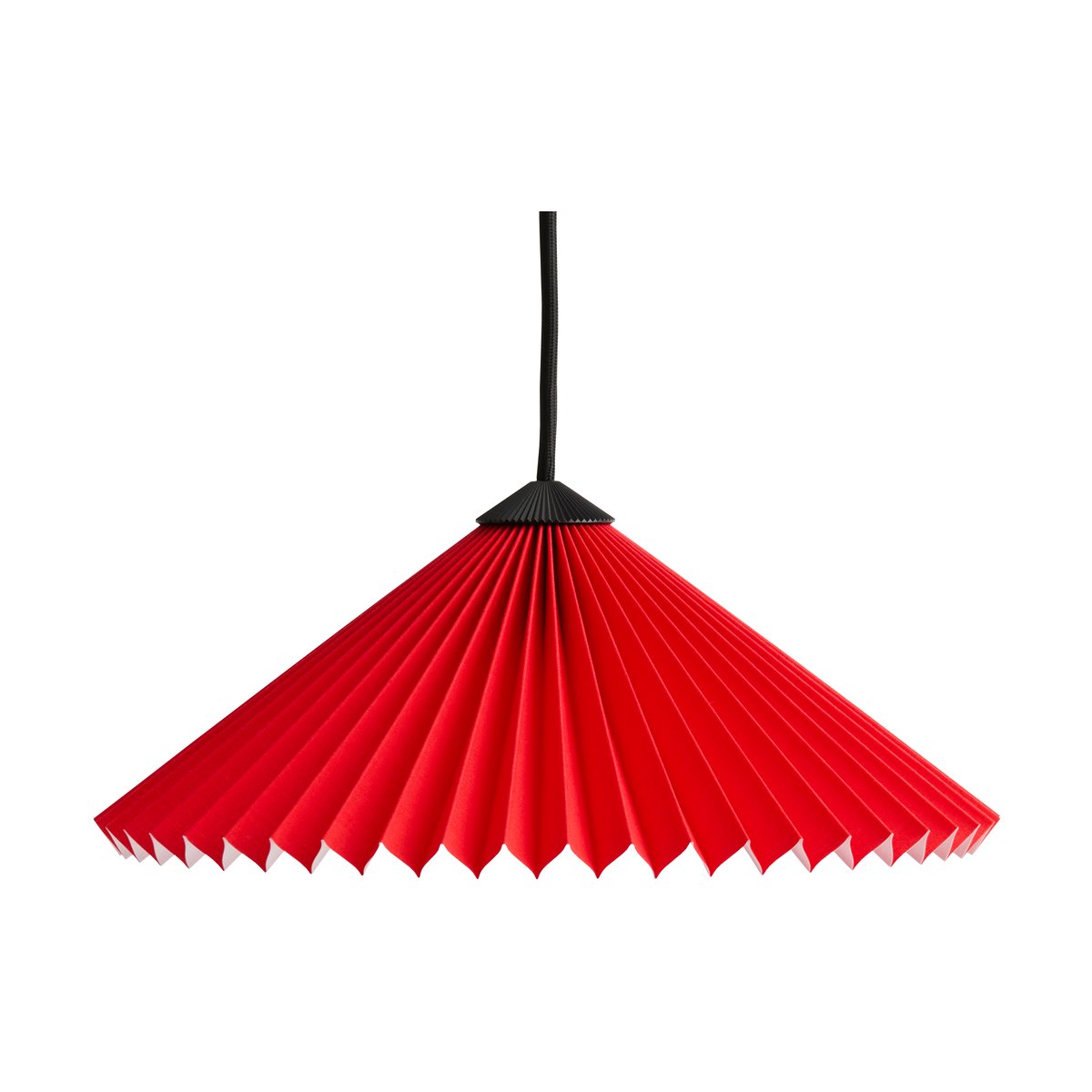 HAY Matin Pendant suspension 30x30 cm Bright red