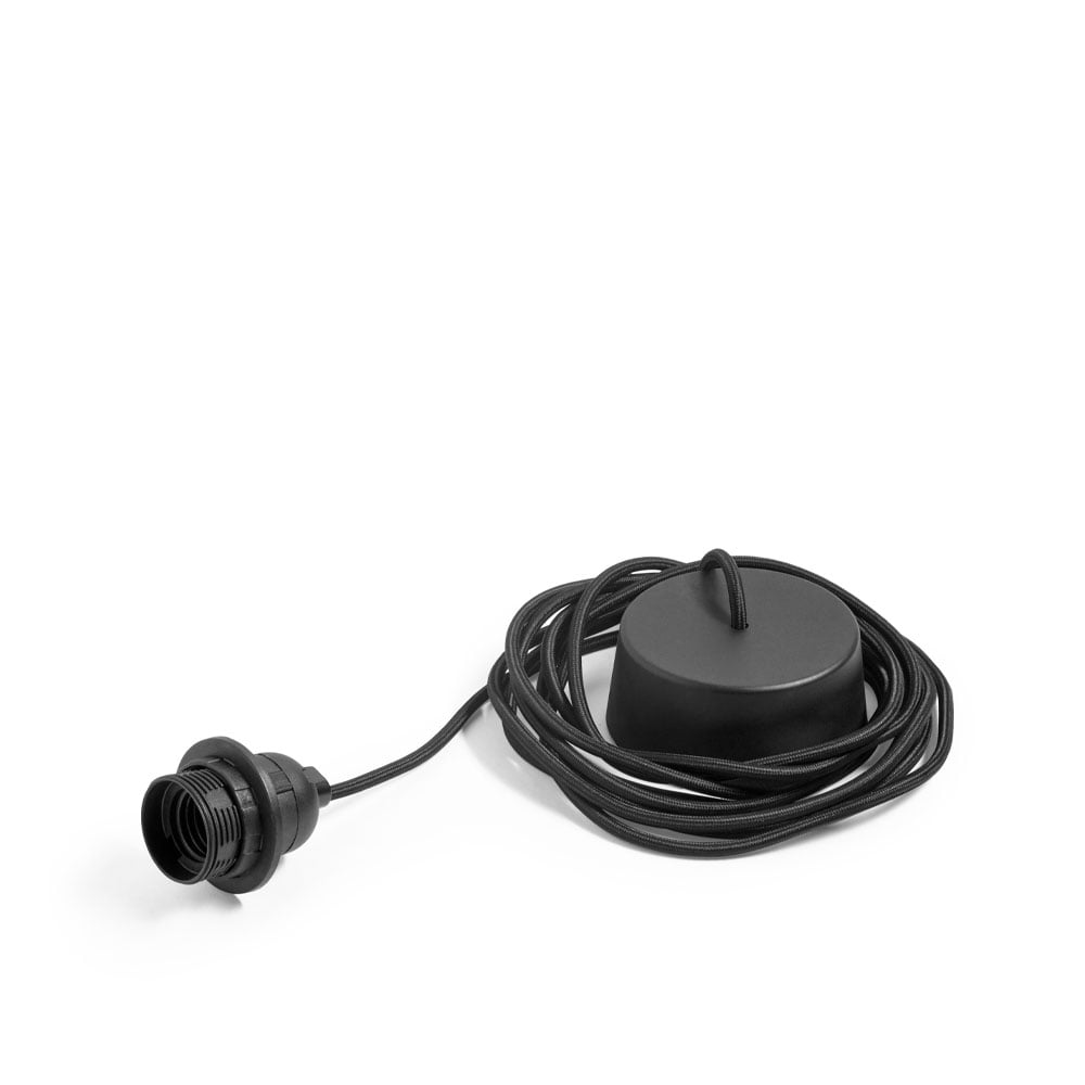 HAY Monture/suspension pour lampe Cord Set Pendant black