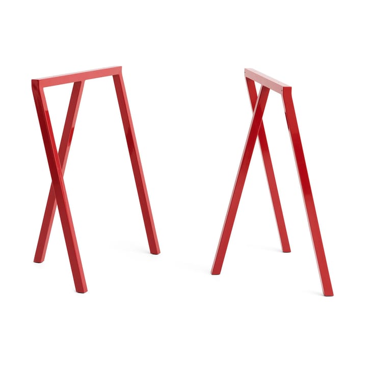 Pied de cadre Loop Stand Frame 72 cm Lot de 2 - Maroon red - HAY