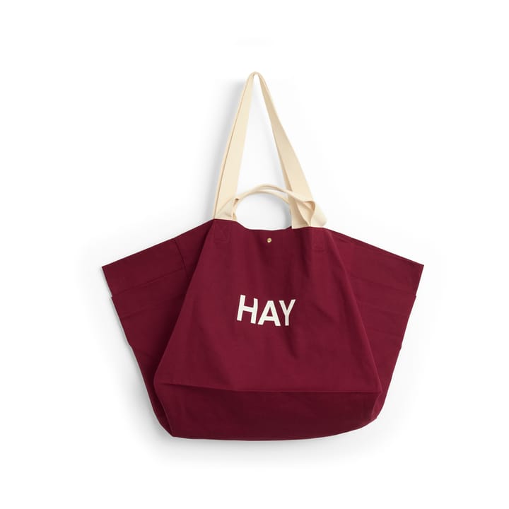 Sac Weekend Bag Organic L, Burgundy HAY