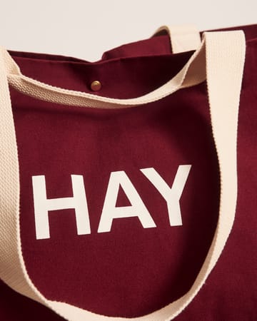 Sac Weekend Bag Organic L - Burgundy - HAY