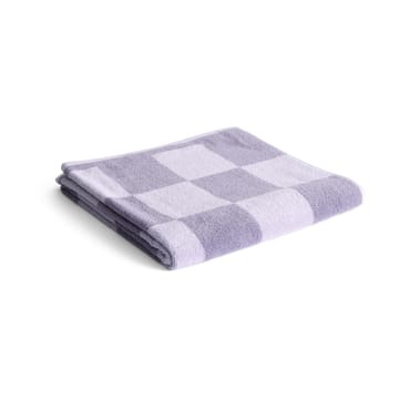 Serviette de bain Check 70x136 cm - Lavender - HAY